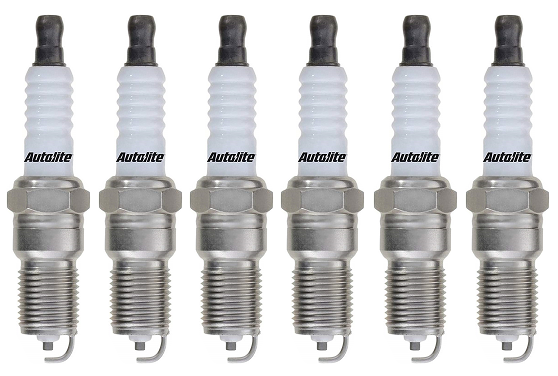 SET OF 6 AUTOLITE SPARK PLUGS TO SUIT MAZDA KL JE JE-ZE KJ JEE 2.3L 2.5L 3.0L V6