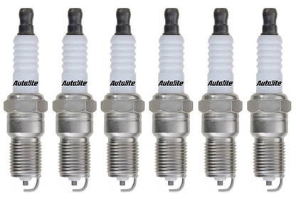 SET OF 6 AUTOLITE SPARK PLUGS TO SUIT MAZDA MPV LV JEE 3.0L V6 TILL 03/1996