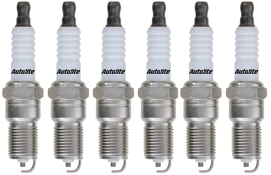 SET OF 6 AUTOLITE SPARK PLUGS TO SUIT HONDA LEGEND KB J35A8 3.5L V6