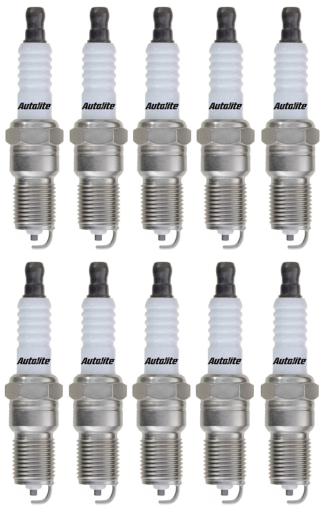 SET OF 10 AUTOLITE IRIDIUM SPARK PLUGS TO SUIT BMW M SERIES M5 S85B50 5.0L V10