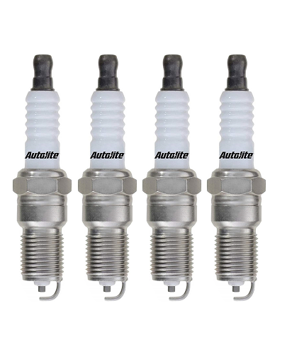 SET OF 4 AUTOLITE SPARK PLUGS TO SUIT MAZDA B2000 UF FE 2.0L I4