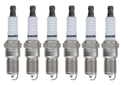 SET OF 6 AUTOLITE SPARK PLUGS TO SUIT KIA G6EA 2.7L V6