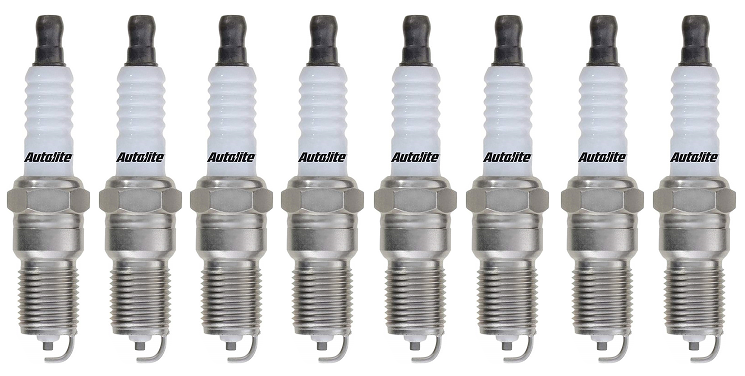 SET OF 8 AUTOLITE SPARK PLUGS TO SUIT PORSCHE PANAMERA 970 M4820 M4840 M4870 M4870T 4.8L V8