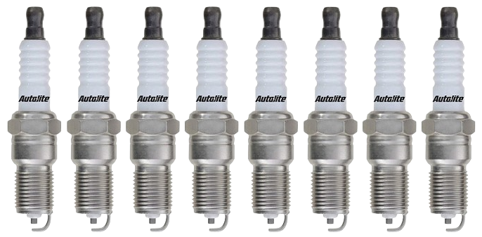 SET OF 8 AUTOLITE SPARK PLUGS TO SUIT DODGE CHALLENGER SOHC MPFI 6.1L V8