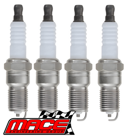 SET OF 4 MACE SPARK PLUGS TO SUIT KIA CARENS AF TB 1.8L I4