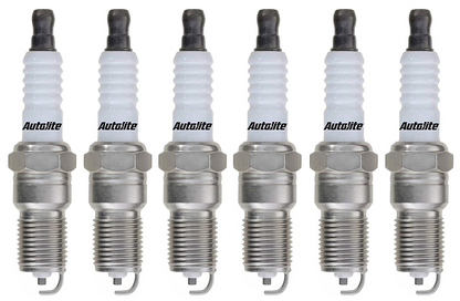 SET OF 6 AUTOLITE IRIDIUM SPARK PLUGS TO SUIT INFINITI VQ37VHR 3.7L V6
