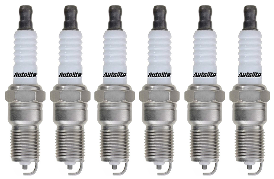 SET OF 6 AUTOLITE IRIDIUM SPARK PLUGS TO SUIT INFINITI FX37 S51 VQ37VHR 3.7L V6