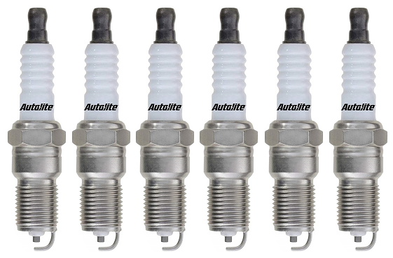 SET OF 6 AUTOLITE SPARK PLUGS TO SUIT CHRYSLER GRAND VOYAGER GS EGA 3.3L V6