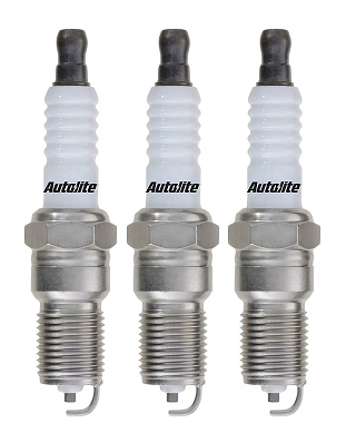 SET OF 3 AUTOLITE SPARK PLUGS TO SUIT HONDA INSIGHT ZE ECA1 1.0L I3