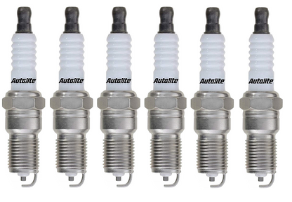SET OF 6 AUTOLITE SPARK PLUGS TO SUIT NISSAN PATROL GQ GU Y61 TB42S TB42E TB45E 4.2L 4.5L I6