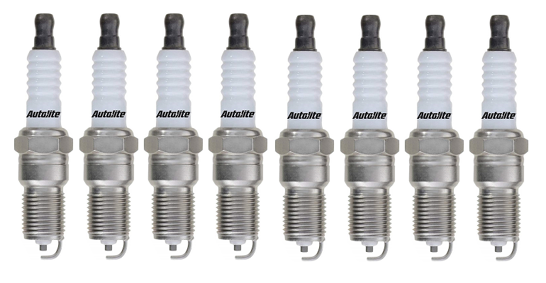 SET OF 8 AUTOLITE SPARK PLUGS TO SUIT AUDI R8 42 BYH CNDA 4.2L V8