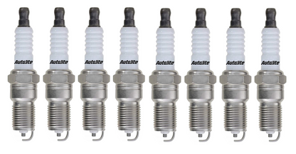 SET OF 8 AUTOLITE SPARK PLUGS TO SUIT AUDI R8 42 BYH CNDA 4.2L V8