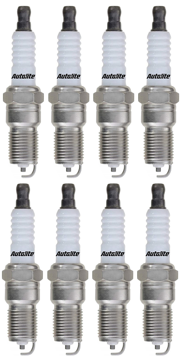 SET OF 8 AUTOLITE SPARK PLUGS TO SUIT LAND ROVER RANGE ROVER L320 L322 428PS 448PN S/C 4.2L 4.4L V8