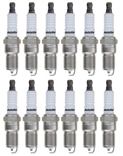 SET OF 12 AUTOLITE SPARK PLUGS TO SUIT MERCEDES BENZ C32 AMG CL203 W203 M112.961 SUPERCHARGED 3.2 V6
