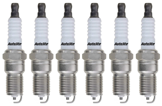 SET OF 6 AUTOLITE SPARK PLUGS TO SUIT HYUNDAI SANTA FE CM G6EA 2.7L V6