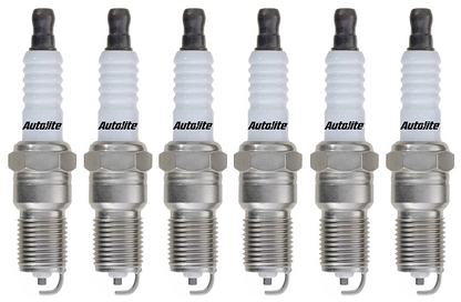 SET OF 6 AUTOLITE SPARK PLUGS TO SUIT CHRYSLER SEBRING JS EER 2.7L V6