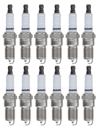 SET OF 12 AUTOLITE SPARK PLUG TO SUIT MERCEDES BENZ VIANO 639 M112.976 3.7L V6