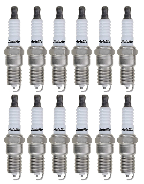 12 X AUTOLITE SPARK PLUG TO SUIT MERCEDES BENZ CLK320 A208 A209 C208 C209 M112.940 M112.955 3.2L V6