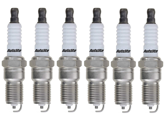 SET OF 6 AUTOLITE SPARK PLUGS TO SUIT HOLDEN 3VZ-FE C25XE 6VD1 2.5L 3.0L 3.2L V6