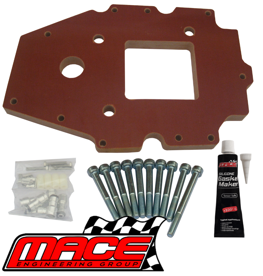 MACE 25MM PERF. MANIFOLD INSULATOR KIT TO SUIT HOLDEN STATESMAN VS WH WK L67 SUPERCHARGED 3.8L V6