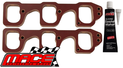 MACE PERFORMANCE MANIFOLD INSULATOR KIT TO SUIT HOLDEN ALLOYTEC LY7 LE0 LW2 LCA LWR 3.6L V6