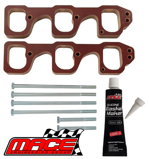 MACE PERFORMANCE MANIFOLD INSULATOR KIT TO SUIT PONTIAC G8 ALLOYTEC LY7 3.6L V6