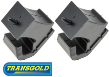PAIR OF TRANSGOLD FRONT ENGINE MOUNTS TO SUIT NISSAN NAVARA NP300 D23 YS23DDT YS23DDTT TURBO 2.3L I4