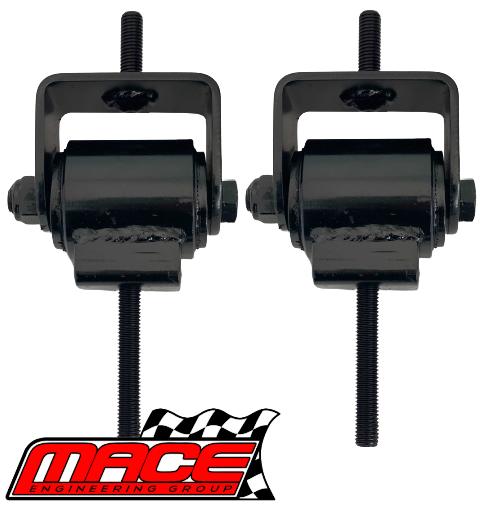 PAIR OF MACE UNBREAKABLE ENGINE MOUNTS TO SUIT HSV GTSR W1 VF LS9 SUPERCHARGED 6.2L V8