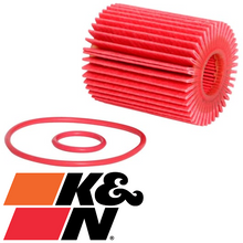 K&N HIGH FLOW CARTRIDGE OIL FILTER TO SUIT LEXUS LS600HL UVF46R 2UR-FSE 5.0L V8