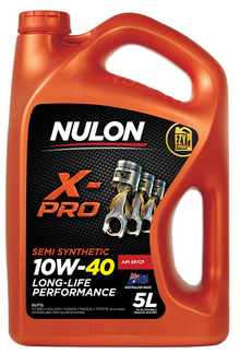 NULON X-PRO 5 LITRE PREMIUM MINERAL 10W-40 LONG-LIFE PERFORMANCE ENGINE OIL