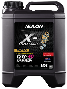 NULON X-PROTECT 10 LITRE PREMIUM MINERAL 15W-40 HEAVY DUTY PROTECTION ENGINE OIL