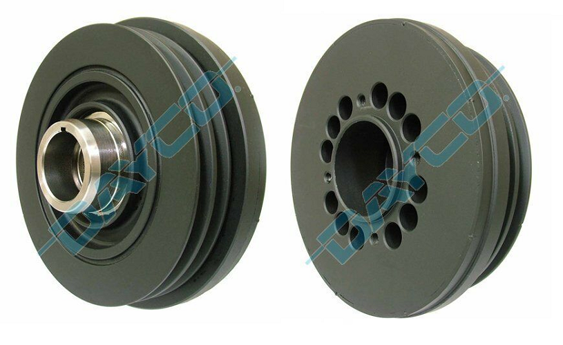 POWERBOND OEM REPLACEMENT HARMONIC BALANCER FOR TOYOTA LANDCRUISER HZJ80R 1HZ 4.2 I6 4 BOLT TWIN VEE