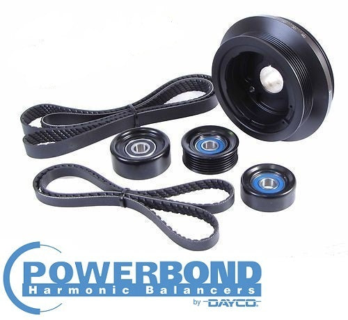 POWERBOND 25% UNDERDRIVE POWER PULLEY KIT TO SUIT HSV SENATOR VE.I LS2 LS3 6.0L 6.2L V8