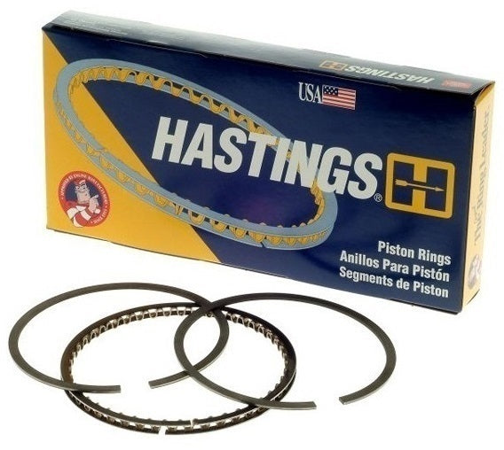 HASTINGS CHROME PISTON RINGS TO SUIT FORD BARRA 182 190 195 E-GAS LPG ...