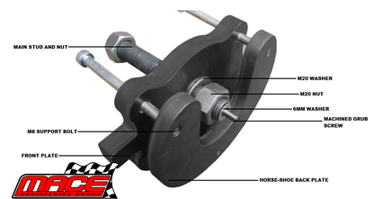 MACE SUPERCHARGER PULLEY REMOVAL AND INSTALLATION TOOL TO SUIT HOLDEN CAPRICE VS WH L67 S/C 3.8L V6