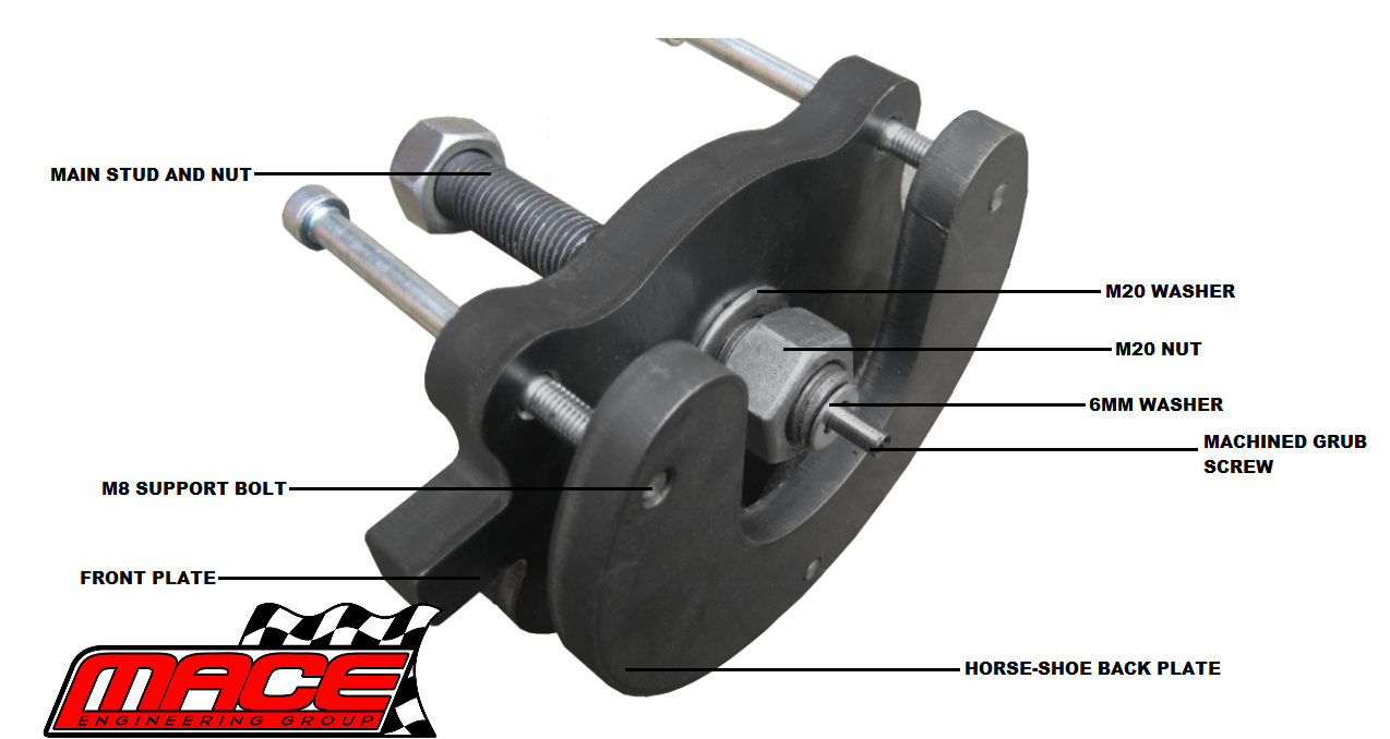SUPERCHARGER PULLEY REMOVAL AND INSTALLATION TOOL TO SUIT HOLDEN STATESMAN VS WH WK L67 S/C 3.8L V6