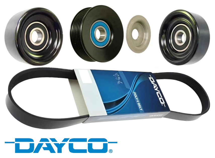 DAYCO DRIVE BELT & PULLEY KIT TO SUIT HOLDEN STATESMAN VS ECOTEC L36 3.8L V6 WITHOUT A/C TILL 04/1996