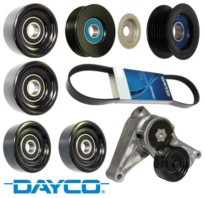 DAYCO COMPLETE SERPENTINE BELT KIT TO SUIT HOLDEN MONARO V2 L67 SUPERCHARGED 3.8L V6