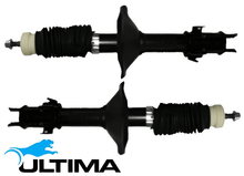 2 X ULTIMA FRONT GAS SHOCK ABSORBER FOR SUBARU IMPREZA GG G11 EJ201 EJ204 2.0 F4 10/2000 ON TO 11/02