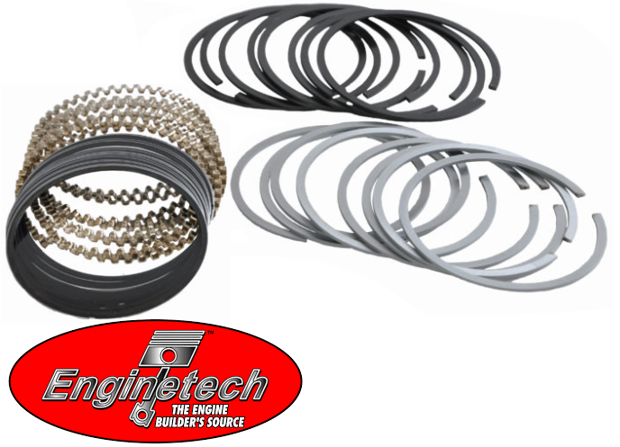ENGINETECH MOLY PISTON RING SET TO SUIT HOLDEN CREWMAN VZ L76 L98 6.0L V8