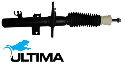 PAIR OF ULTIMA FRONT GAS SHOCK ABSORBERS TO SUIT VOLKSWAGEN CARAVELLE T5 CCHA TURBO DIESEL 2.0L I4