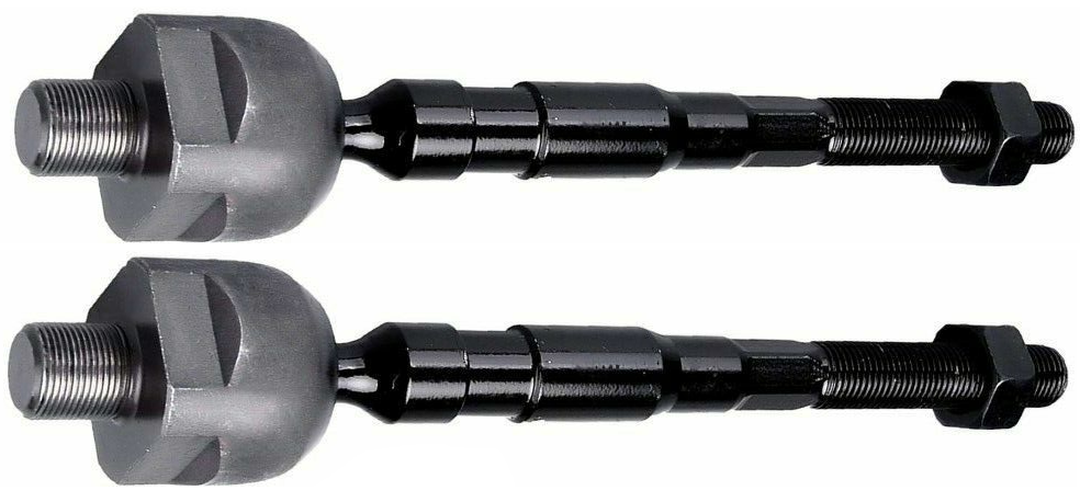 PAIR OF RACK ENDS TO SUIT NISSAN NAVARA D40 YD25DDTI TURBO DIESEL 2.5L I4 ELEC. POWER STEERING