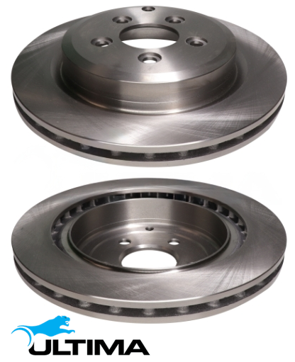 ULTIMA REAR DISC BRAKE ROTOR SET TO SUIT FORD TERRITORY SZ 276DT TURBO DIESEL 2.7L V6