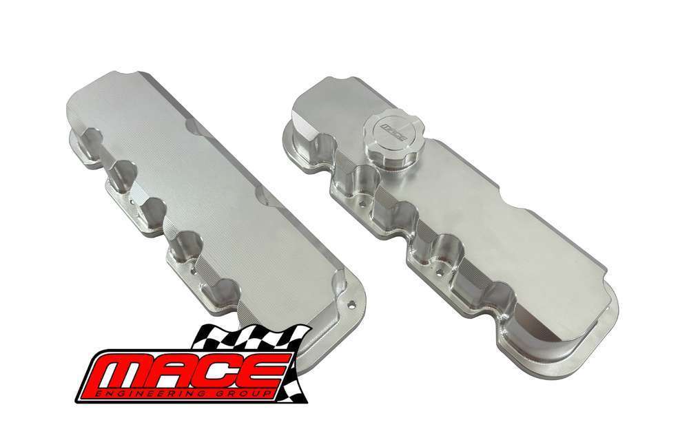 MACE ALUMINIUM ROCKER COVER SET TO SUIT HOLDEN L67 SUPERCHARGED 3.8L V6