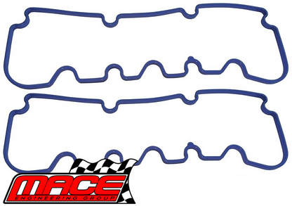 MACE ALUMINIUM ROCKER COVER SET TO SUIT HOLDEN STATESMAN VS WH WK L67 SUPERCHARGED 3.8L V6