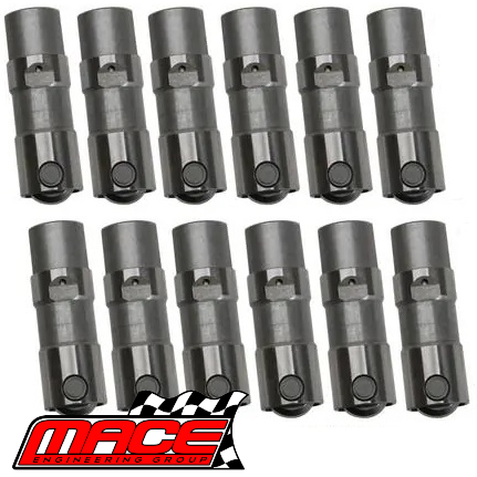 SET OF 12 MACE HYDRAULIC ROLLER LIFTERS TO SUIT HOLDEN MONARO V2 L67 SUPERCHARGED 3.8L V6