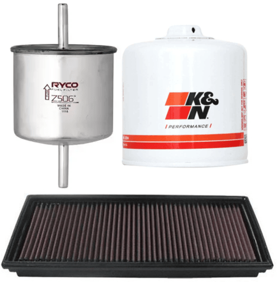 FILTER SERVICE KIT TO SUIT FORD MONDEO HC HD HE ZT25 2.5L V6