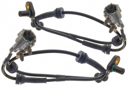 PAIR OF PREMIUM FRONT ABS WHEEL SPEED SENSORS TO SUIT NISSAN PATHFINDER R51 YD25DDTI TURBO DIESEL 2.5L I4