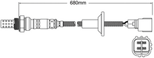 PREMIUM POST CATALYTIC OXYGEN O2 SENSOR TO SUIT TOYOTA COROLLA ZRE172R 2ZR-FE 1.8L I4 TILL 10/2016