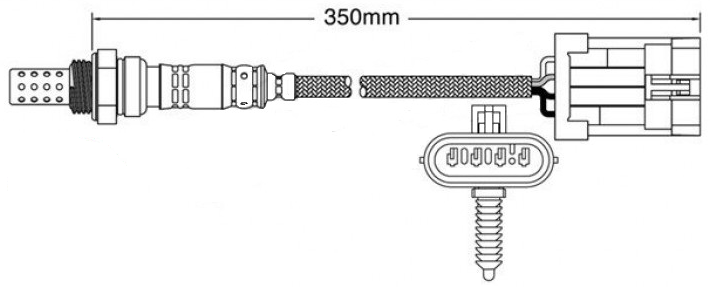 PREMIUM 4 WIRE PRE-CAT O2 SENSORS TO SUIT HOLDEN CAPRICE VS WK ECOTEC L36 3.8 V6 FROM VIN 823095